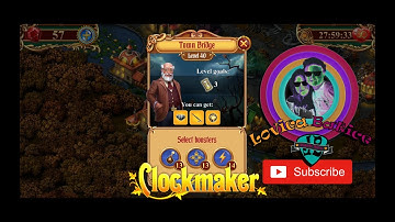 Clockmaker - Match 3 Mystery Game - Town Bridge - Level 21 - 40 - Gameplay