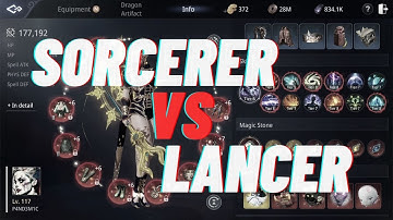 MIR4 Global PVP SORCERER vs LANCER Ep.1