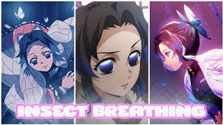 🦋Demon slayer | Kocho Shinobu Insect Breathing scenes 🦋