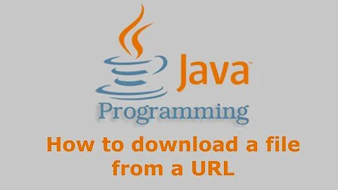 Java Tutorial - How to download file from a URL