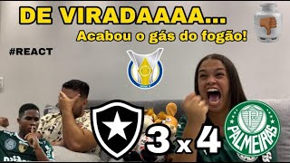 REACT REAÇÕES BOTAFOGO x PALMEIRAS