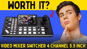 The BEST Video Mixer Switcher? | The Switcher with a BUILT-IN SCREEN That Will Amaze You!