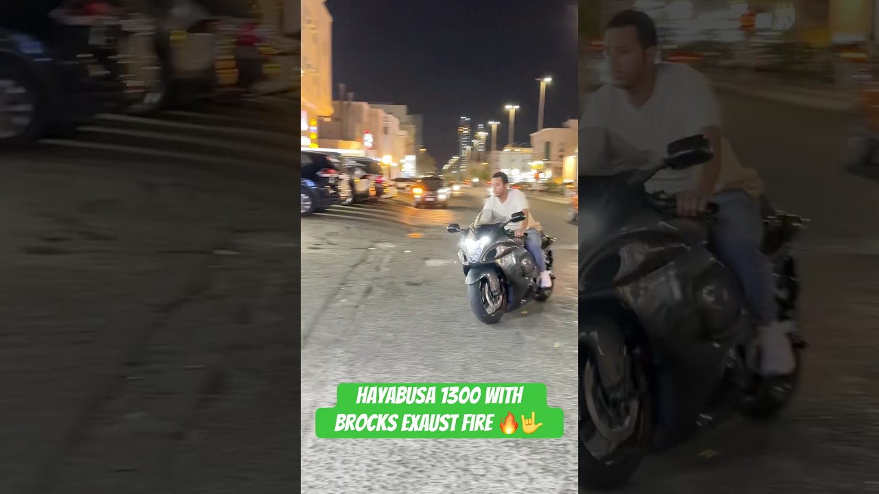 Hayabusa 1300 cc with brocks exaust system it’s fire 🔥🤟