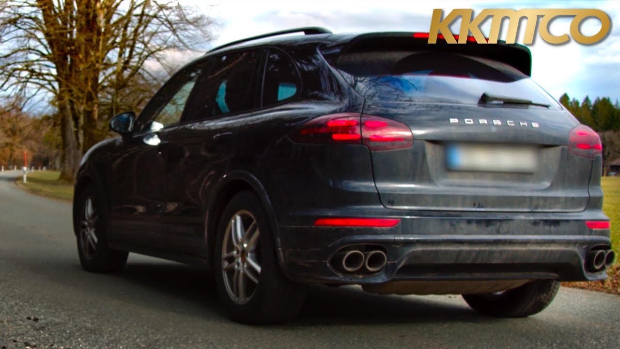 PORSCHE CAYENNE S Diesel V8 Sound YouTube