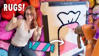 Making Candy Rugs For a Candy Themed Room - Clawlab