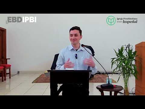O perdão de pecados e a restauração | EBD IPBI 2025 | CRISTIANISMO 360º | Ir. Gustavo Brenner