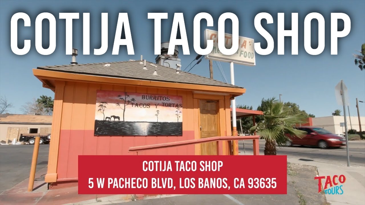 Taco Tours Cotija Taco Shop, Los Banos, CA YouTube