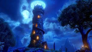 Wizard’s Tower at Moonlight | Celtic Fantasy Ambient Music | Magical Atmosphere