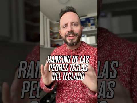 Ranking de las peores teclas del teclado