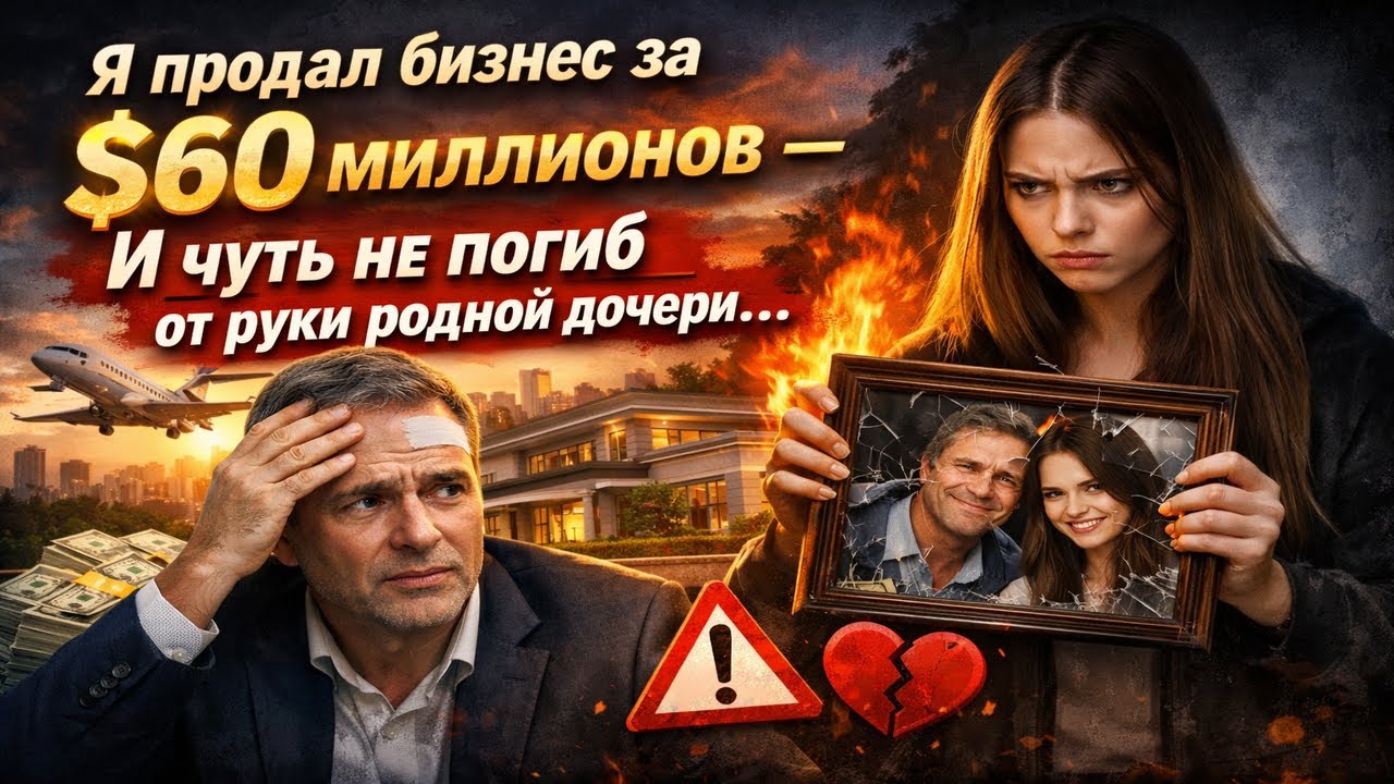 Я ПРОДАЛ БИЗНЕС ЗА $60 МИЛЛИОНОВ — И ЧУТЬ НЕ ПОГИБ ОТ РУКИ РОДНОЙ ДОЧЕРИ