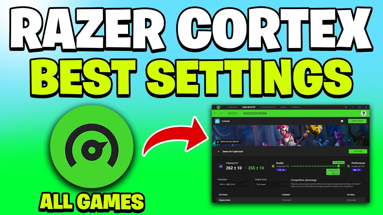 Razer Cortex: Game Booster 🎮