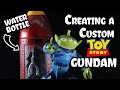 Creating a custom toy story alien gundam  custom gunpla