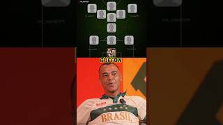 Cafu Picked His Ultimate Dream XI 😱🔥 #efootball2024 #efootball2023