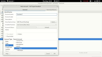 Gnucash -  VAT registered account