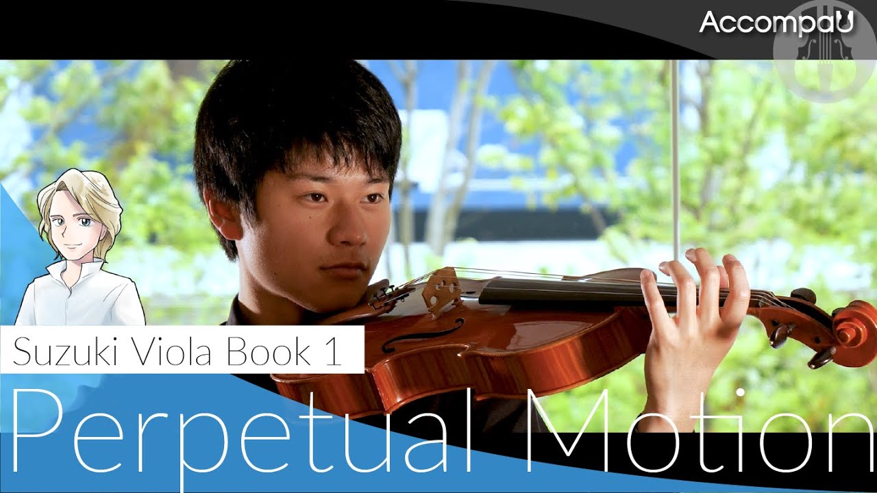 Perpetual Motion S.Suzuki Suzuki Viola Book 1【Recital Version