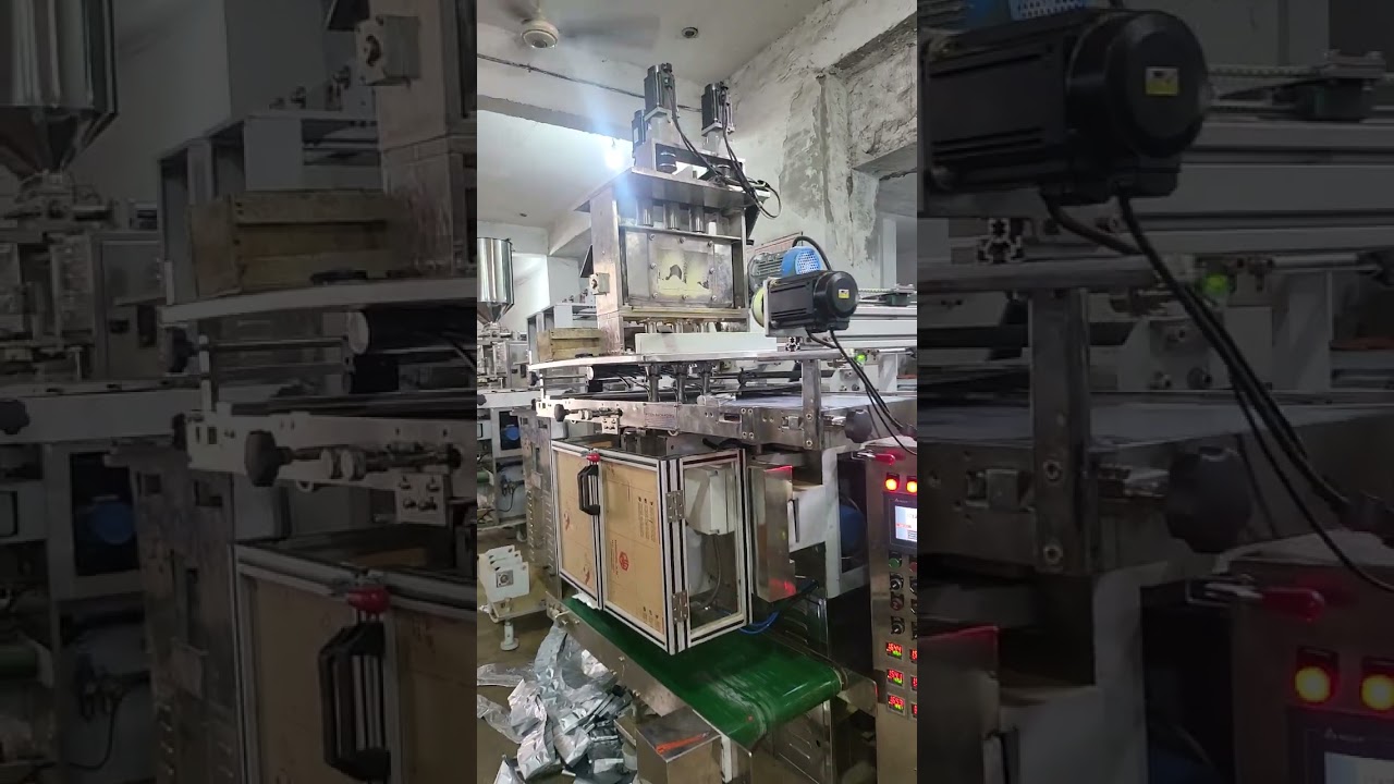 3 Track machine for pharmaceutical powder packaging