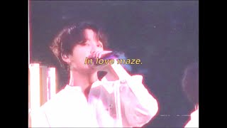 【中文字幕】BTS 防彈少年團 Love Maze Live Stage Mix（Magic Shop 五期見面會）
