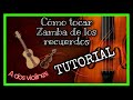 CÓMO TOCAR &quot;ZAMBA DE LOS RECUERDOS&quot; A DOS VIOLINES - TUTORIAL