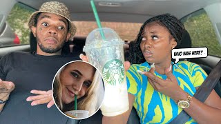Crazy Girlfriend Found White Girl Starbucks In Bf Car