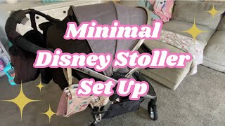 MINIMAL DISNEY STROLLER ORGANIZATION ✨