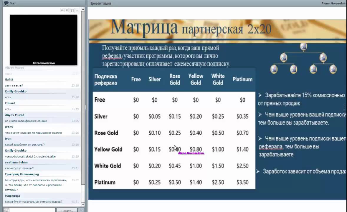 Online Media Gold - Первая Презентация компании. Маркетинг