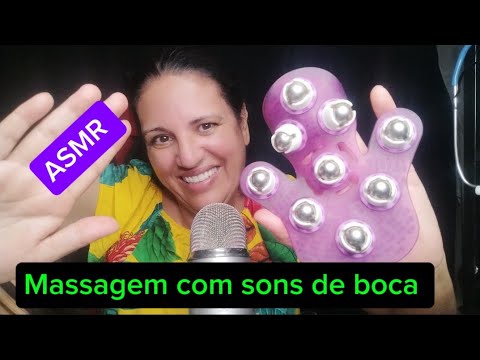 ASMR- Massagem com sons de boca delicado 🤤🥱💤💤