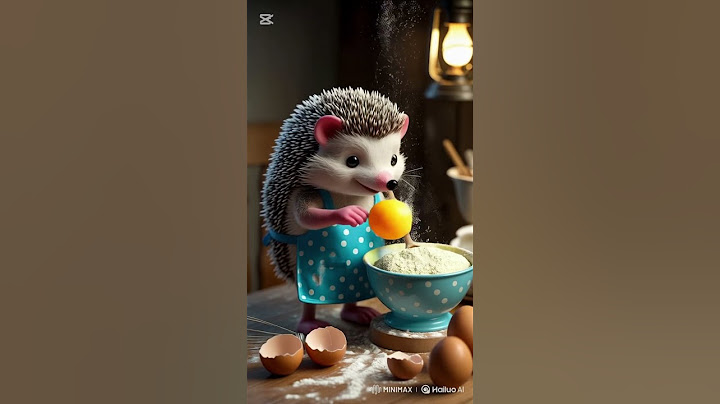 Just a cute little hedgehog cooking a banana bread 👌 #cute #hedgehog #funny #animals #pets #ai