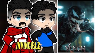 🇧🇷/🇺🇸 Invincible Characters React To Venom || Gacha React ||