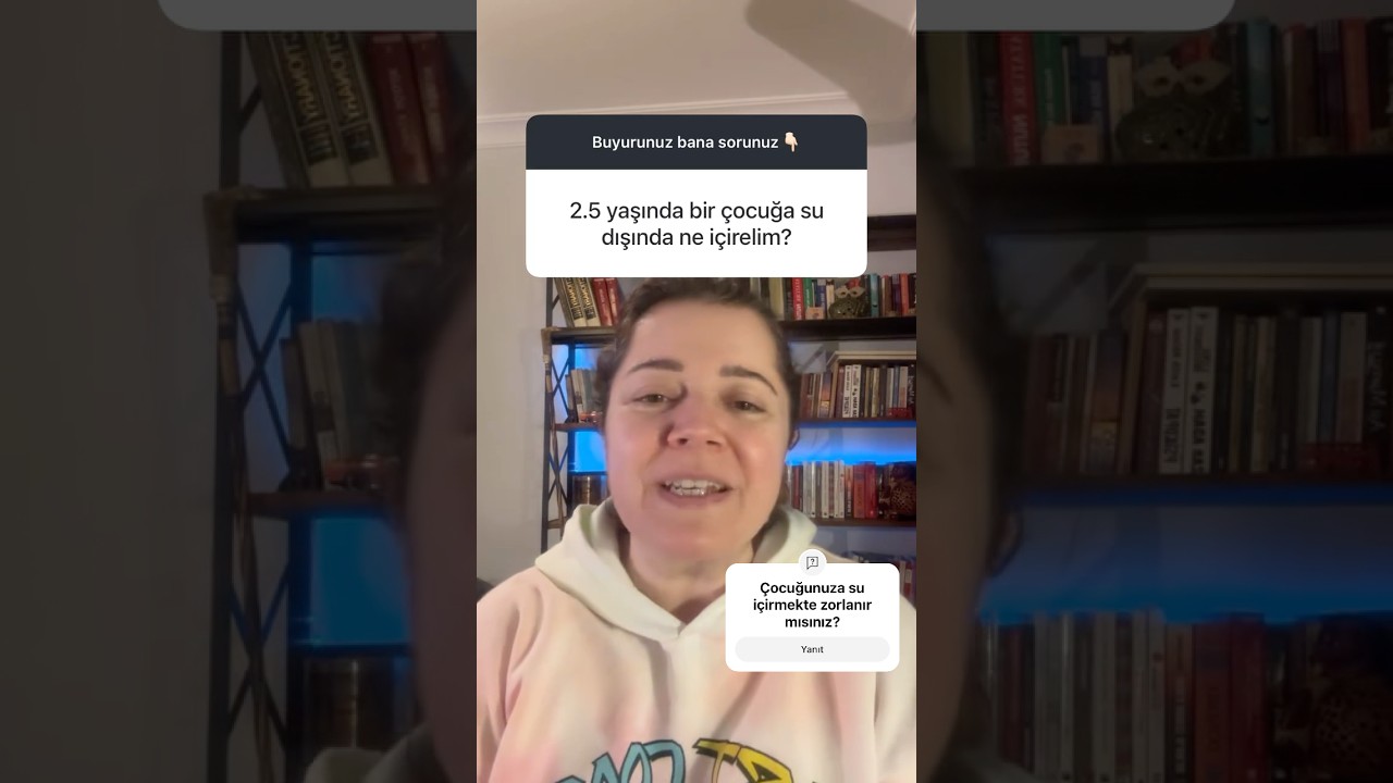 ⚠️Çocuğunuza neler içirebilirsiniz?