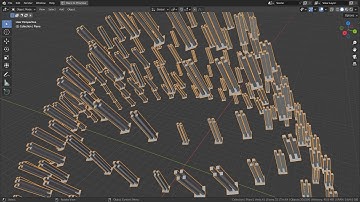 Blender Tutorial - Geometry Nodes - Curve and instancing