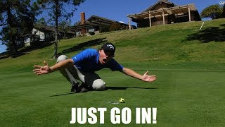 JUST GO IN!!! Playing the St. Mark Executive Course. On course vlog. 3/31/2019