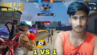 TODAY I PLAY FREE FIRE MAX WITH MY FRIEND, 1VS1 CUSTOM