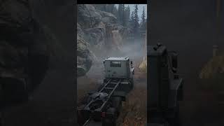 Towing other vehicle #shorts #snowrunner