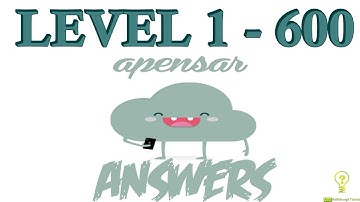 Apensar: Guess the Word Level 1 - 600 - All Answers - Walkthrough
