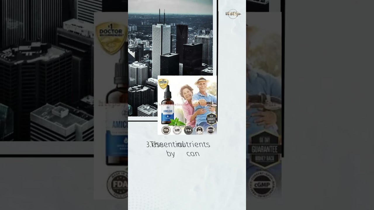 AMICLEAR 3 REASONS TO IMPROVE YOUR DIET#shorts