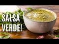 Mexican Salsa Verde | Roasted Tomatillo Salsa | Chef Zee Cooks