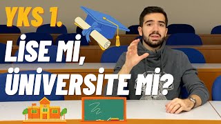 Üni̇versi̇te Mi̇ Daha Zor, Li̇se Mi̇?