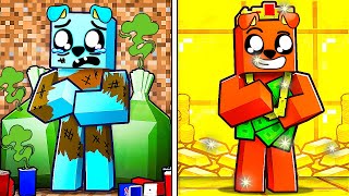 BIEDNY vs BOGATY w Minecraft!