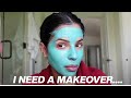 EXTREME AT HOME MAKEOVER (hair, shower, nails, makeup, outfit)