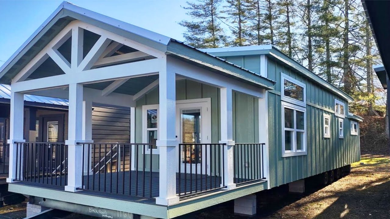 The Smoky (TLF-1160) simple, cozy. Tiny Life Homes Park Model RV 2023 ...