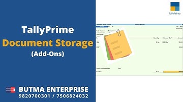 Document Storage in Tally.ERP9