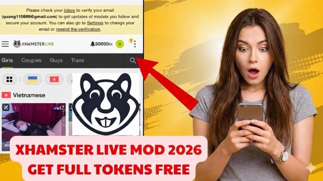 Xhamster Hack 2026 - unlimited free tokens!! 🐹 