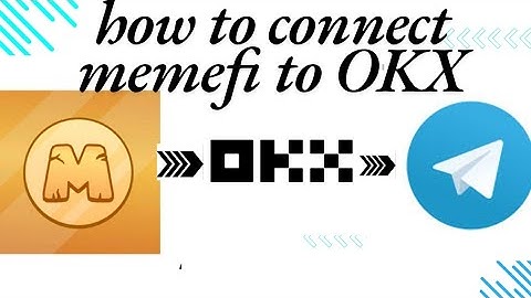 How to connect your Telegram Memefi Mini-app  to Okx Wallet for Memefi Airdrop eligibility check.