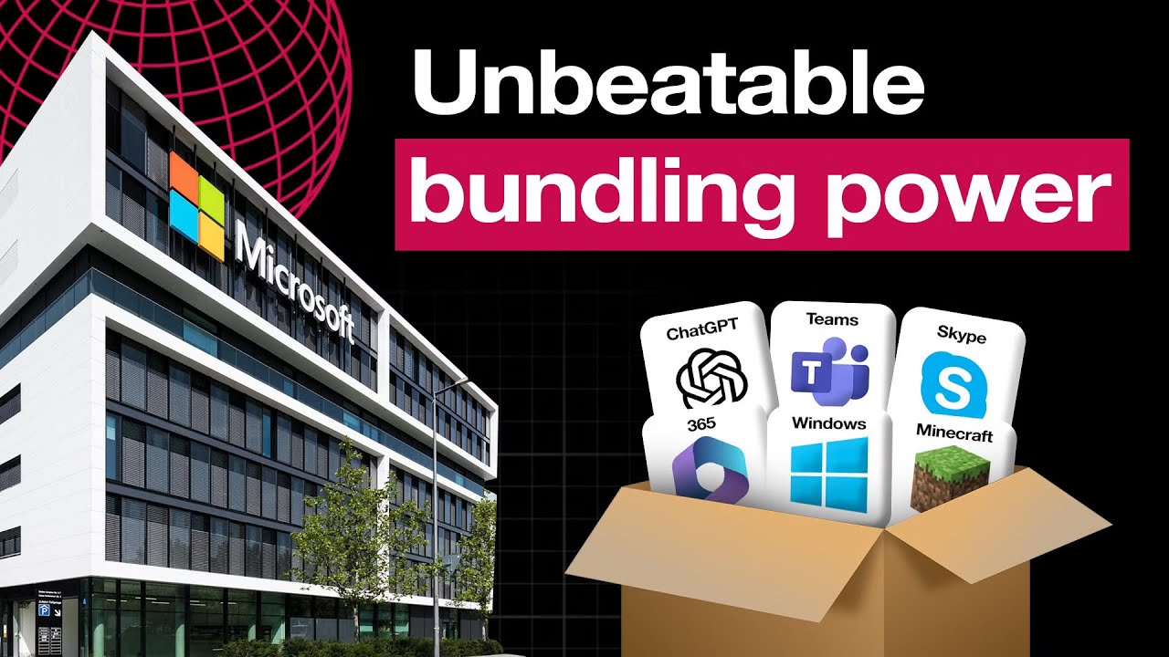 Microsoft Valuation | Bundling leads to dominance!
