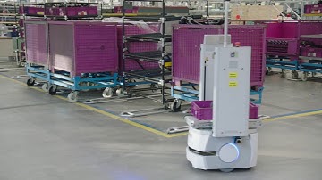 Innovative production logistics at the BMW Group - Mini Smart Transport Robot (Mini STR)