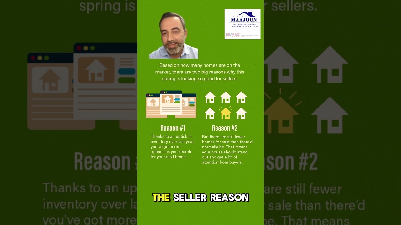Spring is the sweet spot to sell your house! 🏡 
