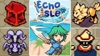 Echo Isle - All Bosses & Ending