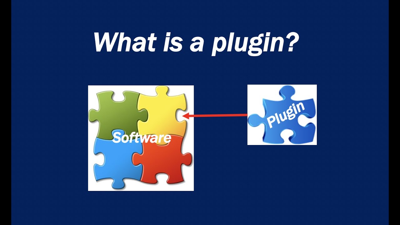 ปลั๊กอิน คือ อะไร  2022 Update  What is a plugin?