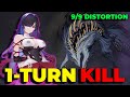 Chizuru 1-Turn Kills Sweet Dream 9/9 Distortion | Chaos Zero Nightmare