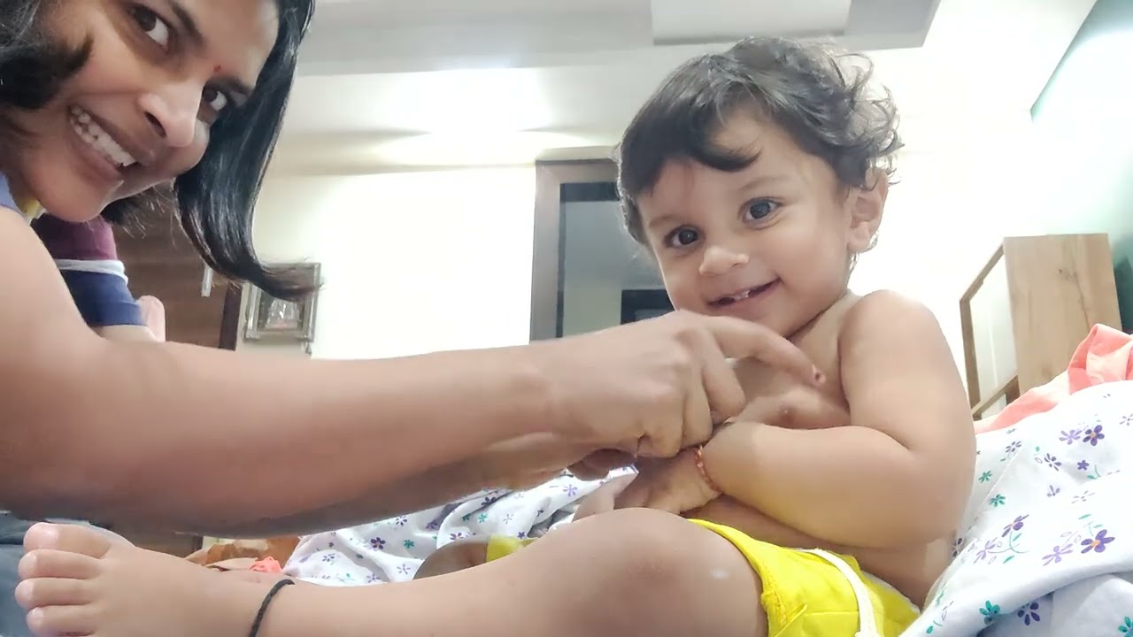 ticklish baby... 😍😍 27th September 22